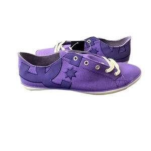 DC Women's Cleo Shoes Purple Size 11 Skate Canvas Sneakers